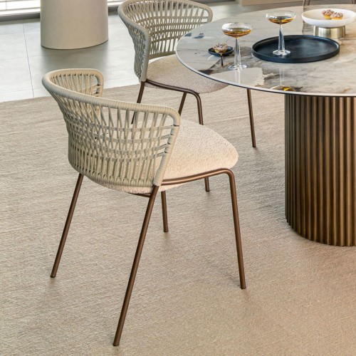 Scaun dining Riflessi, Soffio